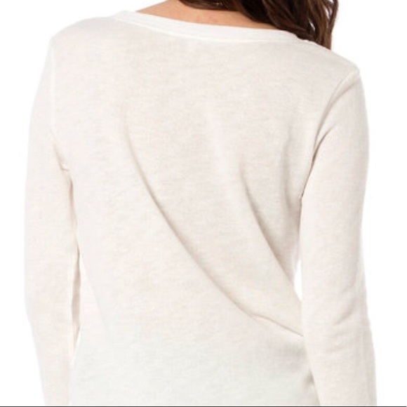 ▪️Miss Me Ivory Tonal Takeover Sweater - Picture 4 of 5